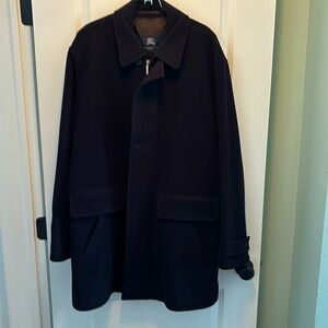 Authentic Burberry winter peacoat style jacket